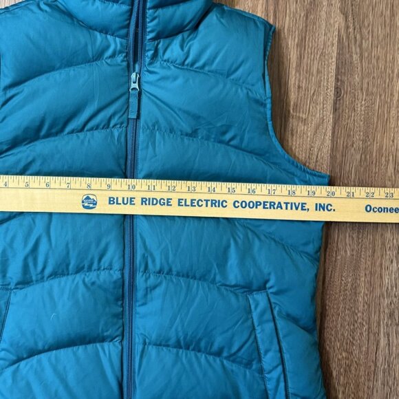 Lands End Vintage Womens‎ Down Puffer Vest Blue Small 6-8 Lightweight Outerwear - Picture 4 of 9